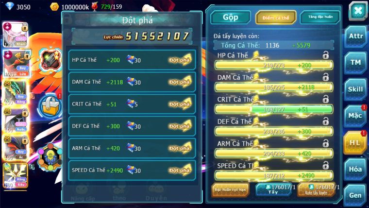 MÃ : #TTS2242 - SV50 - TOP2 V16 - DIANCIE CỘNG HƯỞNG DYANAMX HOOH CỘNG HƯỞNG DYNAMAX  RAY BÁ CHỦ  TAPU FINI BÁ CHỦ MEGANEC HOOPA BC QUÁ NGON