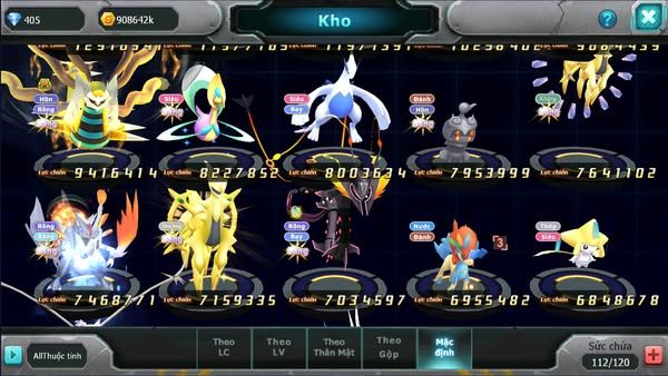 MÃ : #TTS2241 - SV 901- TOP 4-5 ALL - 2K4 MẢNH DIANCIER CỘNG HƯỞNG DYNAMAX LC KHỦNG PALKIA CỘNG HƯỞNG  HOOH DYNAMAX  3 TEAM CỰC CHẤT LC KHỦNG