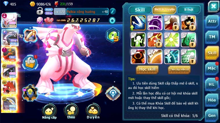 MÃ : #TTS2241 - SV 901- TOP 4-5 ALL - 2K4 MẢNH DIANCIER CỘNG HƯỞNG DYNAMAX LC KHỦNG PALKIA CỘNG HƯỞNG  HOOH DYNAMAX  3 TEAM CỰC CHẤT LC KHỦNG