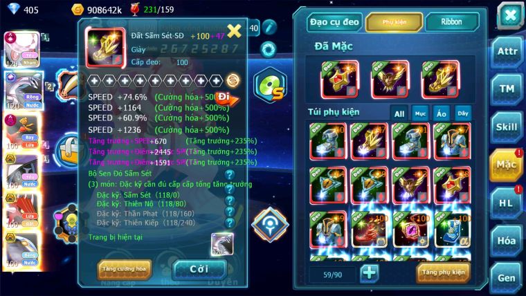MÃ : #TTS2241 - SV 901- TOP 4-5 ALL - 2K4 MẢNH DIANCIER CỘNG HƯỞNG DYNAMAX LC KHỦNG PALKIA CỘNG HƯỞNG  HOOH DYNAMAX  3 TEAM CỰC CHẤT LC KHỦNG