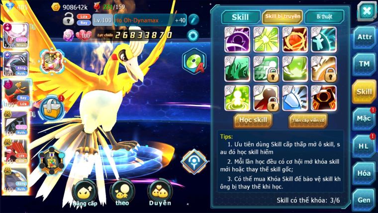 MÃ : #TTS2241 - SV 901- TOP 4-5 ALL - 2K4 MẢNH DIANCIER CỘNG HƯỞNG DYNAMAX LC KHỦNG PALKIA CỘNG HƯỞNG  HOOH DYNAMAX  3 TEAM CỰC CHẤT LC KHỦNG