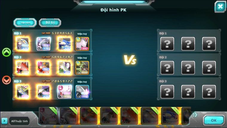 MÃ : #TTS2241 - SV 901- TOP 4-5 ALL - 2K4 MẢNH DIANCIER CỘNG HƯỞNG DYNAMAX LC KHỦNG PALKIA CỘNG HƯỞNG  HOOH DYNAMAX  3 TEAM CỰC CHẤT LC KHỦNG