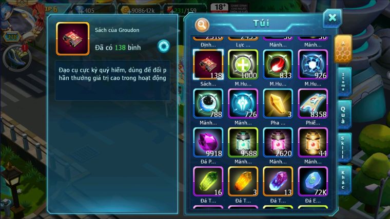 MÃ : #TTS2241 - SV 901- TOP 4-5 ALL - 2K4 MẢNH DIANCIER CỘNG HƯỞNG DYNAMAX LC KHỦNG PALKIA CỘNG HƯỞNG  HOOH DYNAMAX  3 TEAM CỰC CHẤT LC KHỦNG