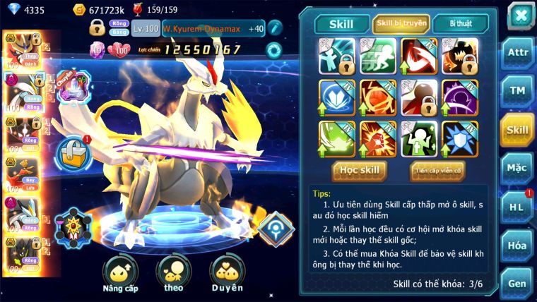 MÃ : #TTS2244 - SV 1305 - V15 - TOP36 - VUA KHIÊN BÁ CHỦ CẶP ZEVIL BÁ CHỦ WB DYNAMAX PET XỊN SÒ