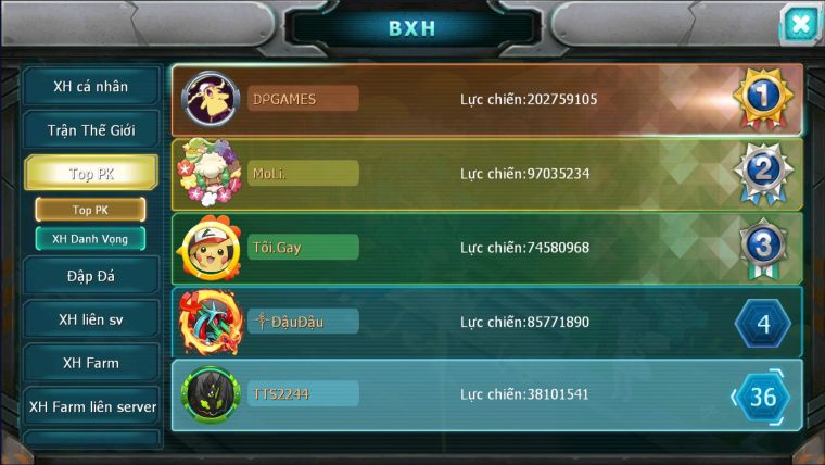 MÃ : #TTS2244 - SV 1305 - V15 - TOP36 - VUA KHIÊN BÁ CHỦ CẶP ZEVIL BÁ CHỦ WB DYNAMAX PET XỊN SÒ