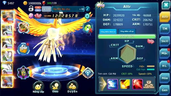 MÃ : #TTS2253 - SV 1461 - V12 - TEAM BAY BÁ CHỦ BĂNG BÁ CHỦ  LUGIA CẶP LATI BC QUÁ NÉT