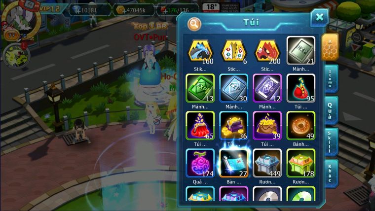 MÃ : #TTS2249 - SV1684 - TOP13 - V12 - 10K KC-300 SÁCH - HOOH BÁ CHỦ THẦN GIÓ  BTAA BC NHIỀU PET HUYỀN THOẠI