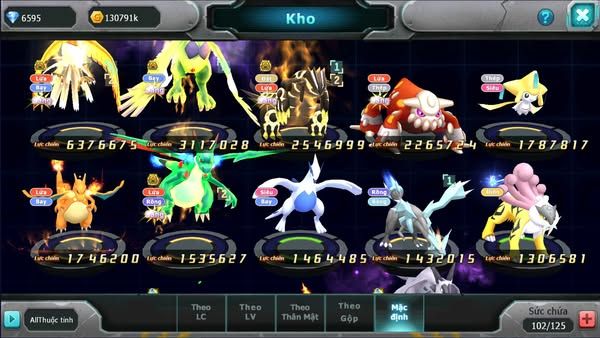 MÃ : #TTS2259 - SV 1638 - TOP49 - 500 SÁCH - HOOH BÁ CHỦ THẦN GIÓ BÁ CHỦ  GROUDON BC HENTRAN  QUÁ NGON