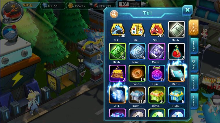 MÃ : #TTS2265 - SV1674 -TOP17 - V6 - HOOH BÁ CHỦ BUILD SIÊU NGON