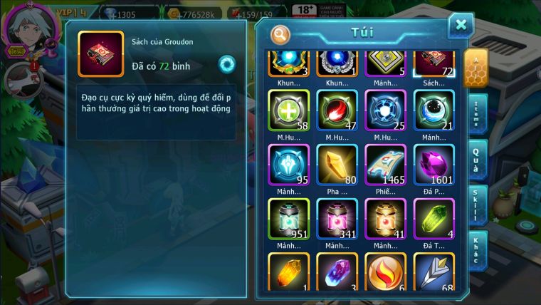 MÃ : #TTS2263 - SV 1530 - V14 - HOOH DYNAMAX YVETAL BÁ CHỦ  THẦN GIÓ BC UNVOA WB BC 2 TEAM SIÊU HOT