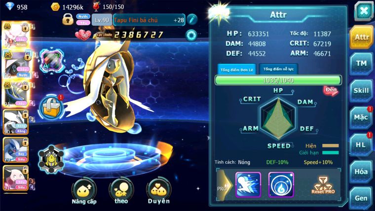 MÃ : #TTS2275 - SV1663 - V8 - 750 SÁCH-  DIANCIE BÁ CHỦ  TAPU FINI BÁ CHỦ XERM BC UNVOA  lugia cặp lati