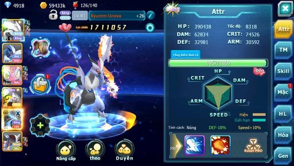 MÃ : #TTS2280 - SV1677 - TOP27 - V7 - UNVOA MESPJT RAIKOU LUGIA ĐUA TOP CỰC CHẤT