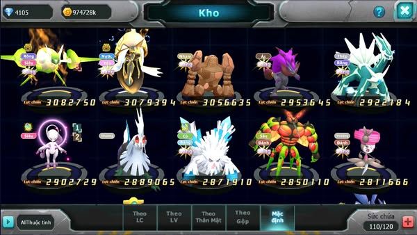 MÃ : #TTS2283 - SV1306 - DIANCIE DYNAAMX TEAM YÊU HOOH BÁ CHỦ THẦN GIÓ BC UNVOA WB BÁ CHỦ PALKIA BÁ CHỦ