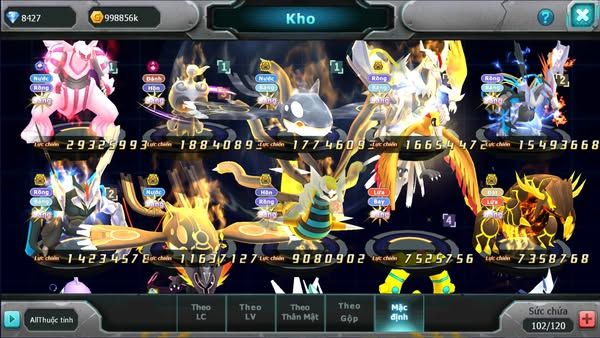 MÃ : #TTS2304 - SV877 - TOP23 -V11 - PALKIA CỘNG HƯỞNG  CẶP CÁ BÁ CHỦ TEAM HỒN DYNAMAX UNVOA WB BC NGON LÀNH