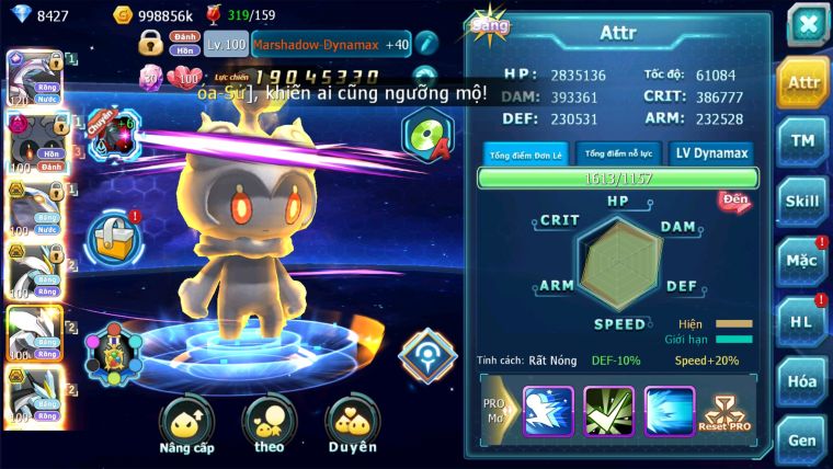 MÃ : #TTS2304 - SV877 - TOP23 -V11 - PALKIA CỘNG HƯỞNG  CẶP CÁ BÁ CHỦ TEAM HỒN DYNAMAX UNVOA WB BC NGON LÀNH