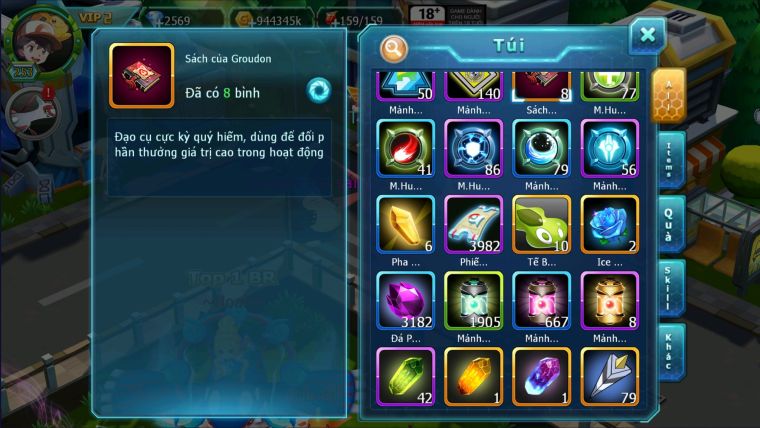 MÃ : #TTS2306 - SV1149 - V2- HOOH BÁ CHỦ  PALKIA BÁ CHỦ QVLD BÁ CHỦ  WHITE BC UNVOA QUÁ NGON