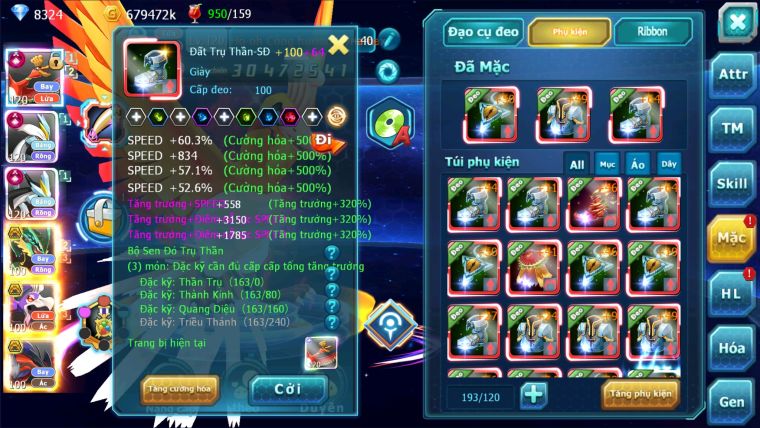 MÃ : #TTS2308 - SV 1165 - TOP5-7 - V15 - HOOH WB CỘNG HƯỞNG DYNAAMX RAY BÁ CHỦ DRAK HOOH BC (10TR ) - 3 TEAM CỰC NGON CHẤT LƯỢNG CHO AE ĐUA TOP