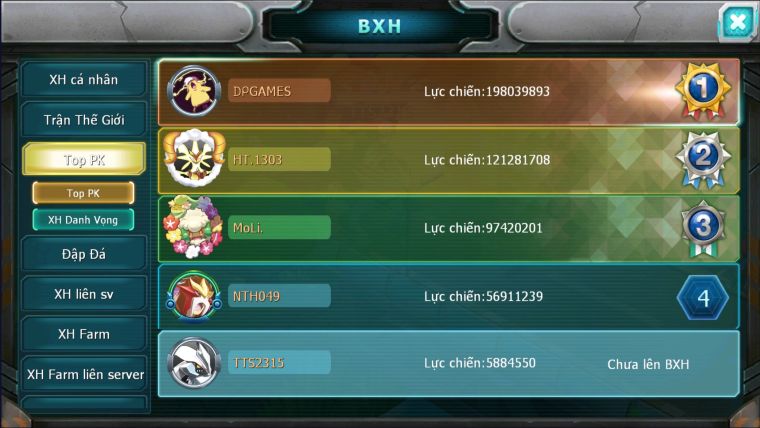 MÃ : #TTS2315 - SV1312- V3 UNVOA HOOH RAYQUAZA  GROUDON DRAK HOOH DIAGLA