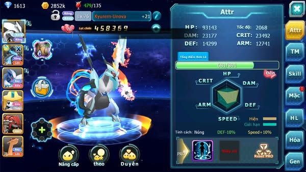 MÃ : #TTS2317 - SV1671 - V7 95 SÁCH - UNVOA GROUDON CHAR LUGIA QUÁ NGON ACC BỎ LÂU AE VỀ CÀY CHAY ĐỠ PHẢI NẠP
