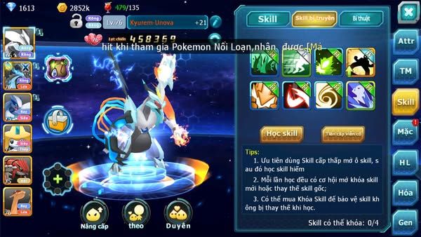 MÃ : #TTS2317 - SV1671 - V7 95 SÁCH - UNVOA GROUDON CHAR LUGIA QUÁ NGON ACC BỎ LÂU AE VỀ CÀY CHAY ĐỠ PHẢI NẠP