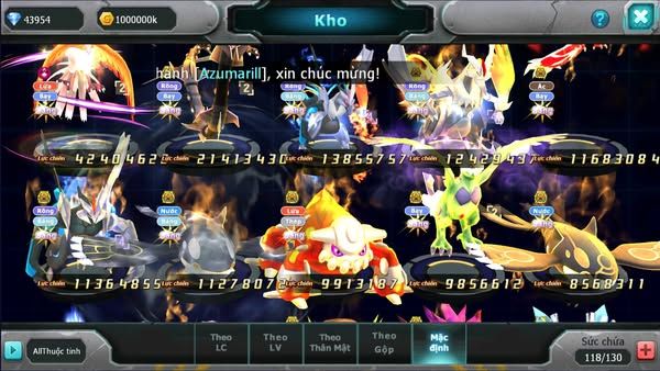 MÃ : #TTS2321 - SV948 - TOP9 ALL - DƯ 44K KC-  TEAM BAY CHỈ SỐ KHỦNG UNVOA WB BC CẶP CÁ BC CHAM CỰC TỐT