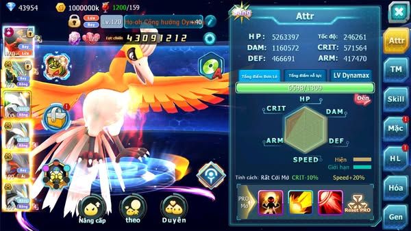 MÃ : #TTS2321 - SV948 - TOP9 ALL - DƯ 44K KC-  TEAM BAY CHỈ SỐ KHỦNG UNVOA WB BC CẶP CÁ BC CHAM CỰC TỐT
