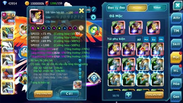 MÃ : #TTS2321 - SV948 - TOP9 ALL - DƯ 44K KC-  TEAM BAY CHỈ SỐ KHỦNG UNVOA WB BC CẶP CÁ BC CHAM CỰC TỐT