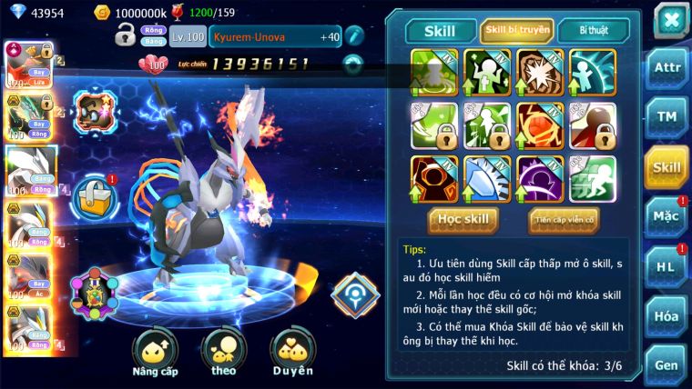 MÃ : #TTS2321 - SV948 - TOP9 ALL - DƯ 44K KC-  TEAM BAY CHỈ SỐ KHỦNG UNVOA WB BC CẶP CÁ BC CHAM CỰC TỐT