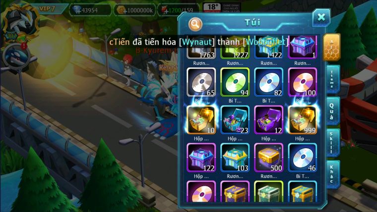 MÃ : #TTS2321 - SV948 - TOP9 ALL - DƯ 44K KC-  TEAM BAY CHỈ SỐ KHỦNG UNVOA WB BC CẶP CÁ BC CHAM CỰC TỐT