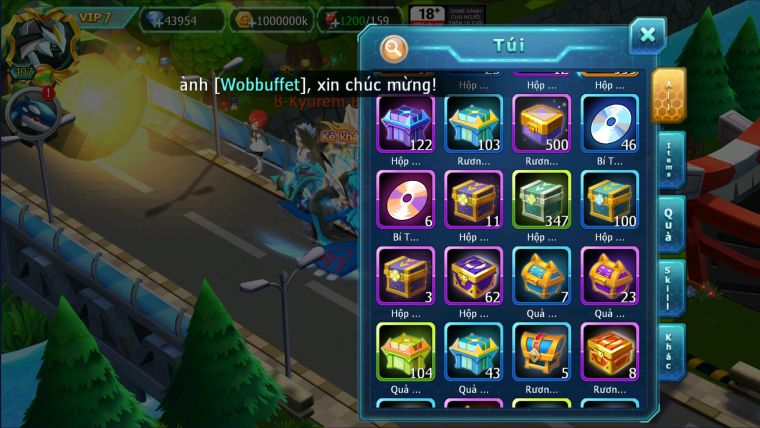 MÃ : #TTS2321 - SV948 - TOP9 ALL - DƯ 44K KC-  TEAM BAY CHỈ SỐ KHỦNG UNVOA WB BC CẶP CÁ BC CHAM CỰC TỐT