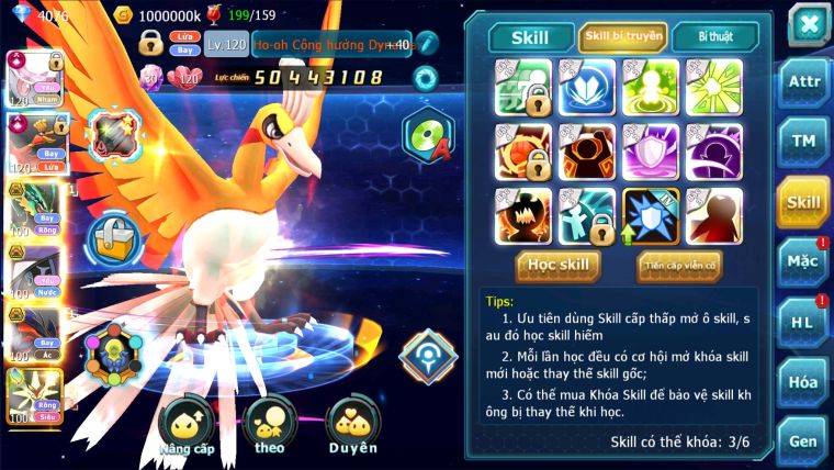 MÃ : #TTS2337 - SV50 - TOP2 - V16 - DIANCIE HOOH CỘNG HƯỞNG DYNAMAX RAY BÁ CHỦ MEGA NEC HOOPA BC QUÁ NGON DP KHỦNG