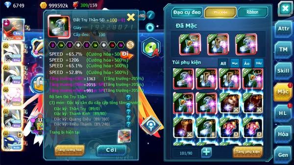 MÃ : #TTS2336 - SV 1243 - TOP37 - V15 - HOOH CH DYNAMAX UNVOA BÁ CHỦ ( 10TR ATM ) - WB BÁ CHỦ  DIANCIE BC NHIỀU PET HT