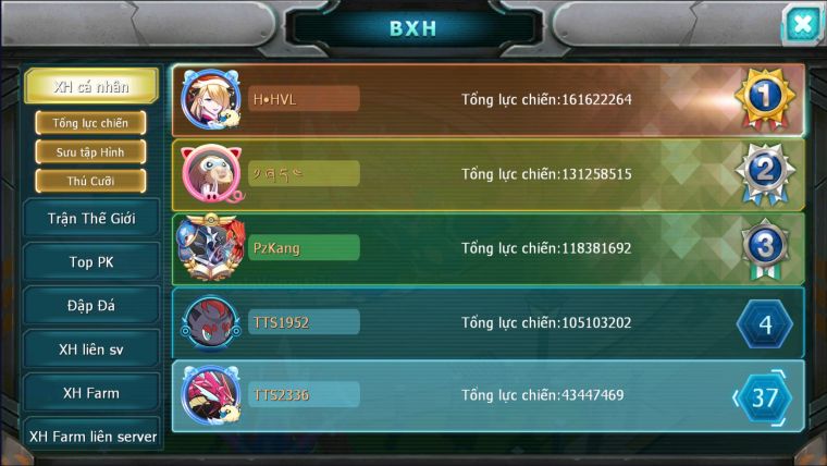 MÃ : #TTS2336 - SV 1243 - TOP37 - V15 - HOOH CH DYNAMAX UNVOA BÁ CHỦ ( 10TR ATM ) - WB BÁ CHỦ  DIANCIE BC NHIỀU PET HT