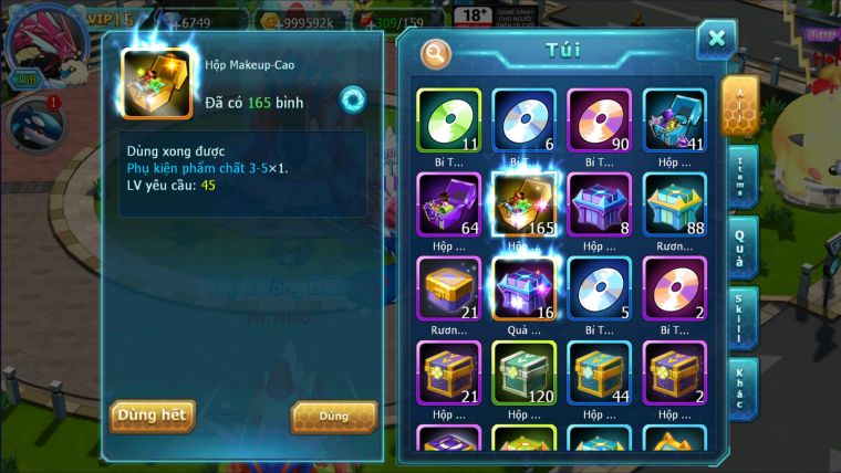 MÃ : #TTS2336 - SV 1243 - TOP37 - V15 - HOOH CH DYNAMAX UNVOA BÁ CHỦ ( 10TR ATM ) - WB BÁ CHỦ  DIANCIE BC NHIỀU PET HT