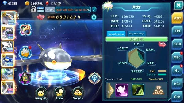 MÃ : #TTS2334 - SV 1623 - V11 - 63K KC - 2K3 SÁCH 3K MT  CẶP CÁ BÁ CHỦ PALKIA BÁ CHỦ  CẶP LATI BÁ CHỦ UNVOA VỀ LÊN PAL CỘNG HƯỞNG NGON ĐÉT