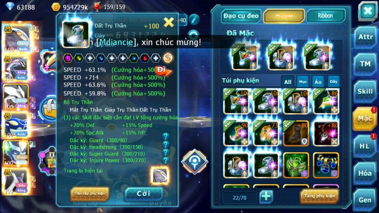 MÃ : #TTS2334 - SV 1623 - V11 - 63K KC - 2K3 SÁCH 3K MT  CẶP CÁ BÁ CHỦ PALKIA BÁ CHỦ  CẶP LATI BÁ CHỦ UNVOA VỀ LÊN PAL CỘNG HƯỞNG NGON ĐÉT