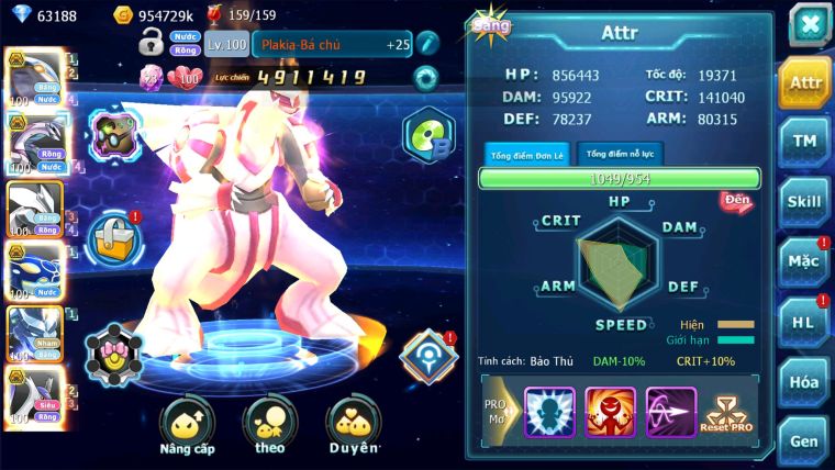 MÃ : #TTS2334 - SV 1623 - V11 - 63K KC - 2K3 SÁCH 3K MT  CẶP CÁ BÁ CHỦ PALKIA BÁ CHỦ  CẶP LATI BÁ CHỦ UNVOA VỀ LÊN PAL CỘNG HƯỞNG NGON ĐÉT