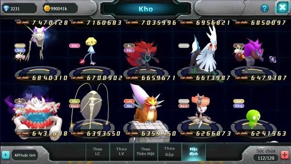 MÃ : #TTS2342- SV 901 - TOP4-5 - DIANCIE CỘNG HƯỞNG DYNAMAX PALKIA CỘNG HƯỞNG HOOH DYNAMX 3 TEAM QUÁ ĐẸP