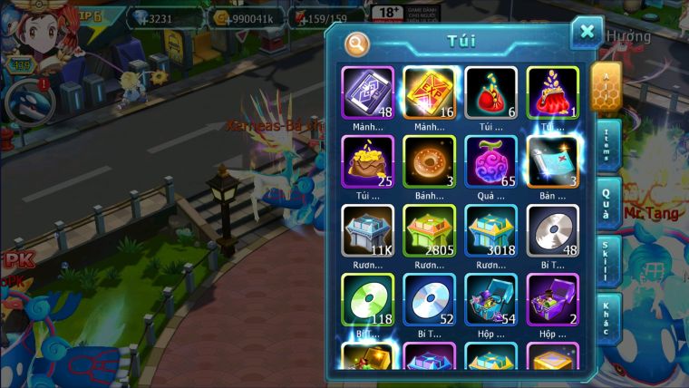 MÃ : #TTS2342- SV 901 - TOP4-5 - DIANCIE CỘNG HƯỞNG DYNAMAX PALKIA CỘNG HƯỞNG HOOH DYNAMX 3 TEAM QUÁ ĐẸP