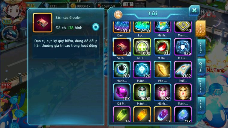 MÃ : #TTS2342- SV 901 - TOP4-5 - DIANCIE CỘNG HƯỞNG DYNAMAX PALKIA CỘNG HƯỞNG HOOH DYNAMX 3 TEAM QUÁ ĐẸP