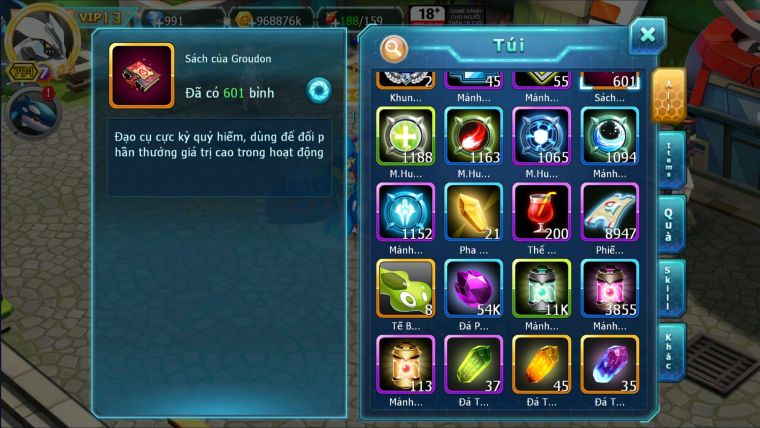 MÃ : #TTS2340 - SV433 - TOP18 - V13 - 600 SÁCH - HOOH CH DYNAAXM PALKIA CỘNG HƯỞNG GIRATINA CỘNG HƯỞNG 3 TEAM CỰC NGON LÀNH