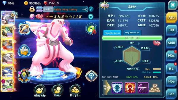 MÃ : #TTS2349 - SV 1057 - TOP8PK - 768 SÁCH - PALKIA CỘNG HƯỞNG DYNAMAX  CẶP CÁ BC TEAM BAY BÁ CHỦ  MEW GIÁP BC CELEBI DYNAMX