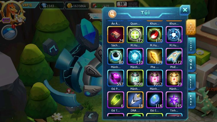 MÃ : #TTS2353 - SV918 - TOP31 - V9 - MEW GIÁP BÁ CHỦ RẮN BĂNG BC QVLD BÁ CHỦ NHIỀU PET HT