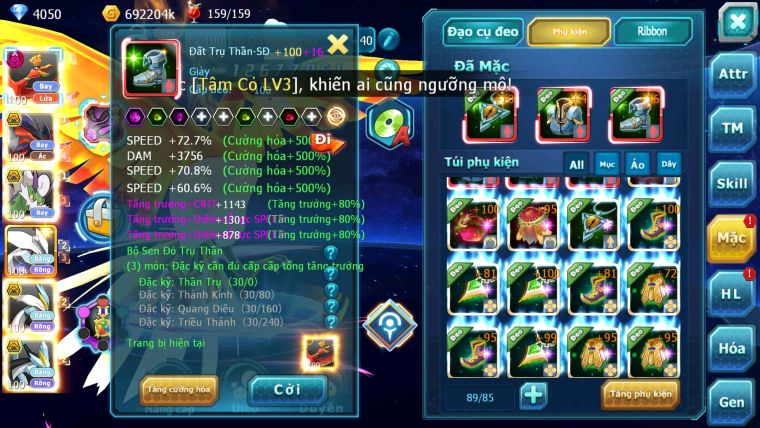 MÃ : #TTS2352 - SV 1530 - V14 - HOOH DYNAMXA YVETAL BÁ CHỦ THÀN GIÓ BC UNVOA WB BC 2 TEAM CỰC NÉT