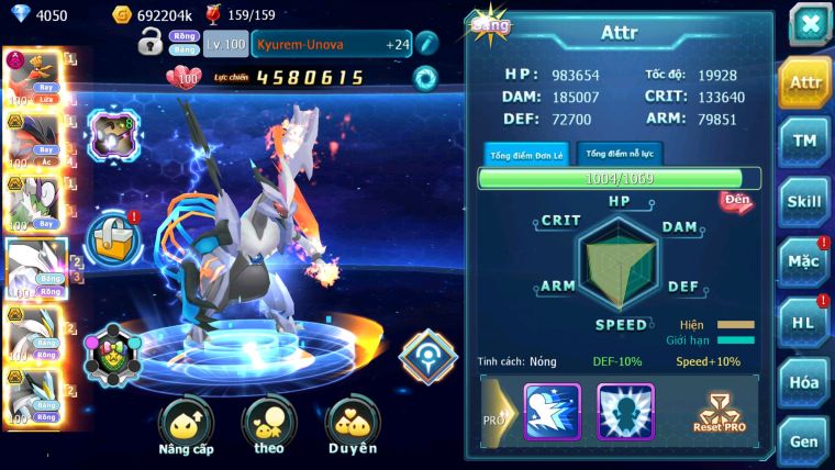 MÃ : #TTS2352 - SV 1530 - V14 - HOOH DYNAMXA YVETAL BÁ CHỦ THÀN GIÓ BC UNVOA WB BC 2 TEAM CỰC NÉT
