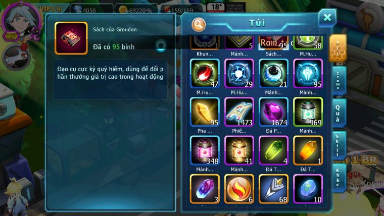 MÃ : #TTS2352 - SV 1530 - V14 - HOOH DYNAMXA YVETAL BÁ CHỦ THÀN GIÓ BC UNVOA WB BC 2 TEAM CỰC NÉT