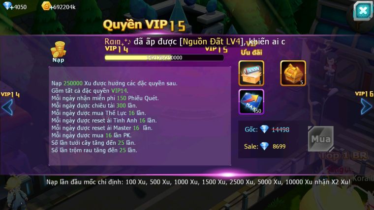 MÃ : #TTS2352 - SV 1530 - V14 - HOOH DYNAMXA YVETAL BÁ CHỦ THÀN GIÓ BC UNVOA WB BC 2 TEAM CỰC NÉT