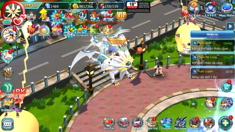 MÃ : #TTS2355 - SV1623 - TOP 19 - V14 - 1K7 SÁCH - VUA KHIÊN BÁ CHỦ HOOH CỘNG HƯỞNG DYNAMAX MEGANEC ROBOT BĂNG PR DIALGA BC QUÁ NGON