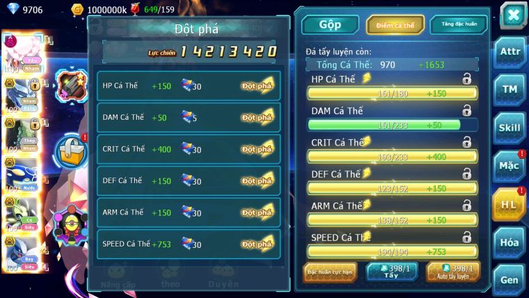 MÃ : #TTS2358 - SV1311 - TEAM NHAM DYNAMAX TEAM SIÊU BÁ CHỦ CẶP CÁ BÁ CHỦ 3 TEAM ĐỘC LẠ