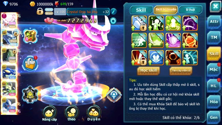 MÃ : #TTS2358 - SV1311 - TEAM NHAM DYNAMAX TEAM SIÊU BÁ CHỦ CẶP CÁ BÁ CHỦ 3 TEAM ĐỘC LẠ